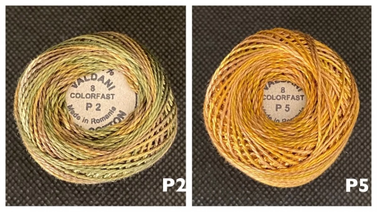 Valdani ヴァルダーニ 刺しゅう糸　8番手　Pシリーズ
